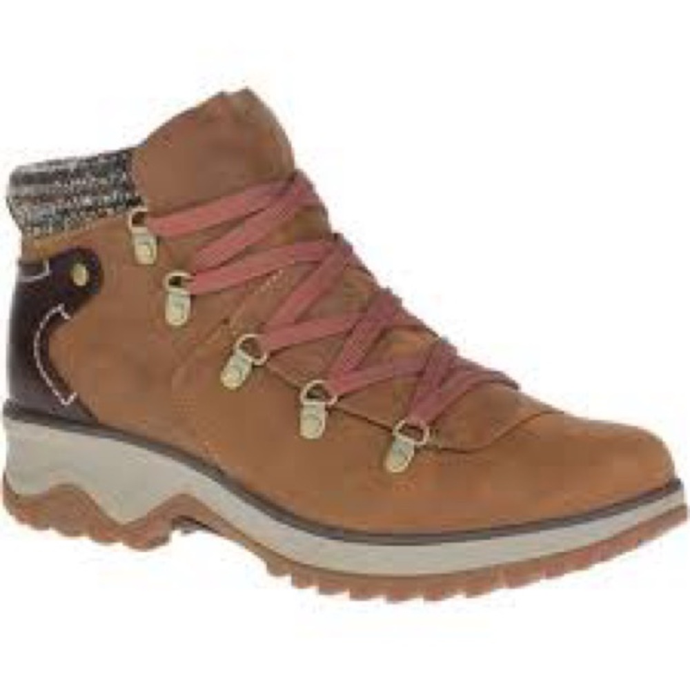 Merrell Eventyr Bluff lace up boots waterproof leather‎ women’s size 7 hiking